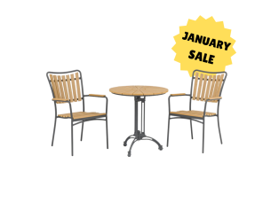 DaneLine Adam Café Set GREY...