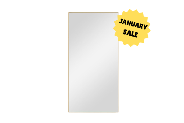 Miranda Mirror GOLD – 90x180 cm