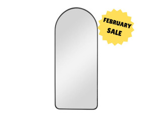 Ariel Mirror BLACK – 75x180 cm