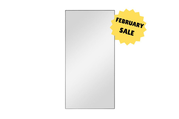 Miranda Mirror - 100 x 200 cm - Black