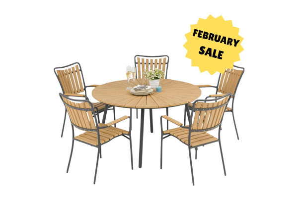 DaneLine Adam Garden Set NONWOOD GREY – 5...