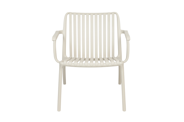 Sonja lounge chair grey / white
