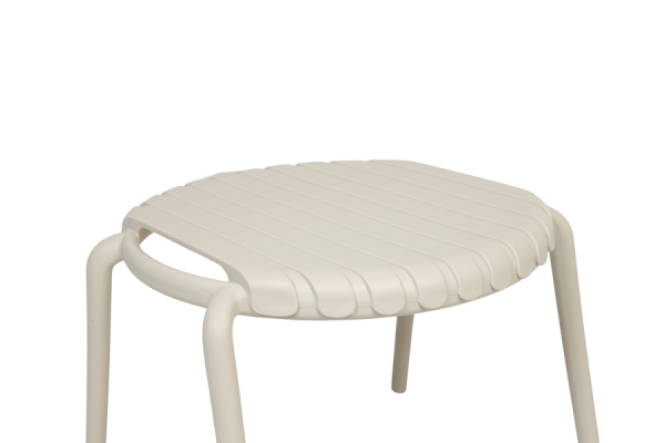 Sonja side table grey / white