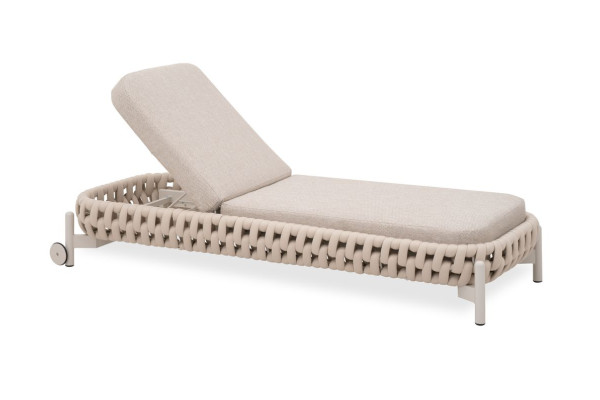 Tokyo sun lounger including cushion