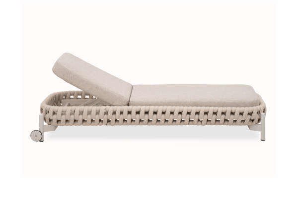 Tokyo sun lounger including cushion