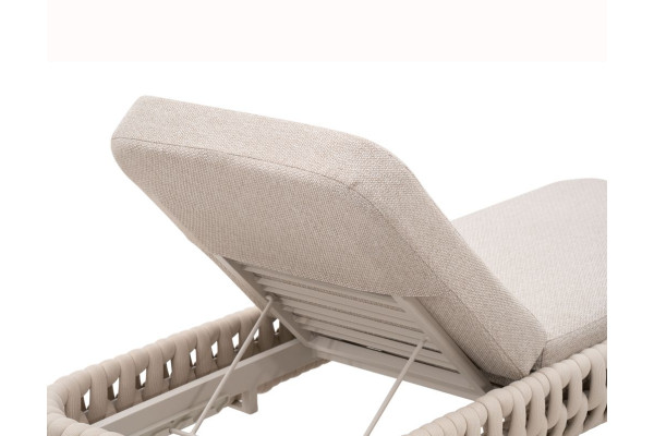 Tokyo sun lounger including cushion
