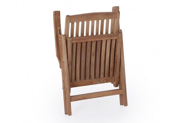 Thor Teak X-leg 240 Devon Garden Furniture Set