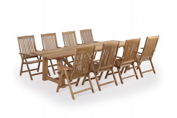 Hercules 290 cm - Devon Garden Furniture Set