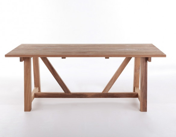 Hercules Teak Plankebord - 100x200 cm