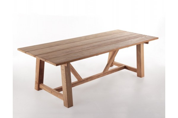 Hercules Table 100x246 cm - Core Teak