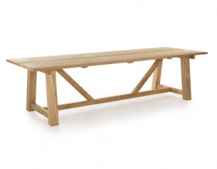 Hercules Teak Plankebord - 100x290 cm