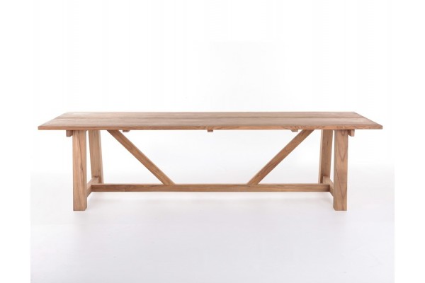 Hercules Teak Plankebord - 100x290 cm