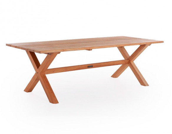 Thor Greenface Teak Plankebord m/x-legs - 100x240 cm