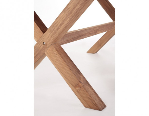 Thor Greenface Teak Plankebord m/x-legs - 100x240 cm