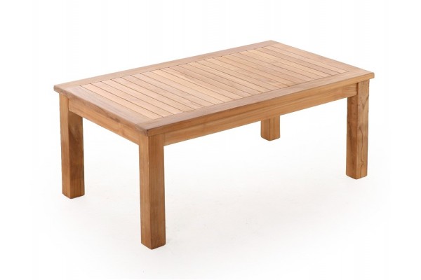 Colorado teak coffee table - 70 x 120 cm