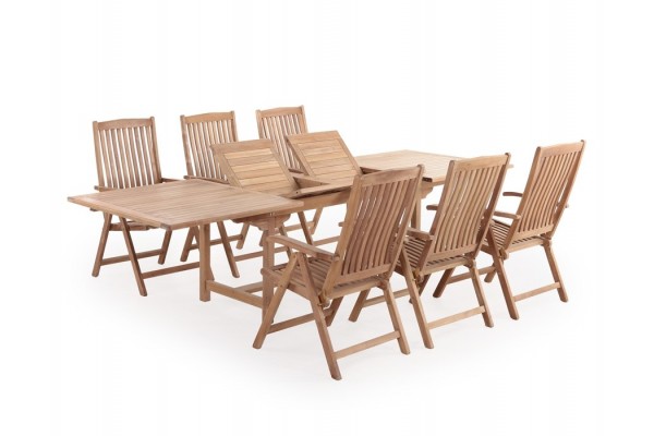 Anna Devon garden furniture set - Core teak