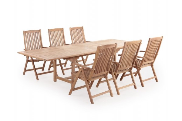 Anna Devon garden furniture set - Core teak