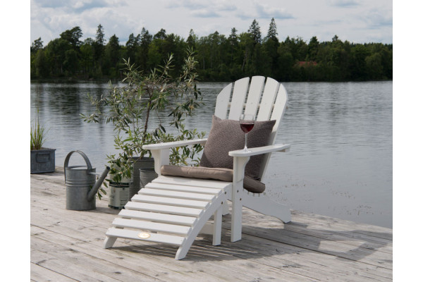 La silla del Adirondack - Blanco