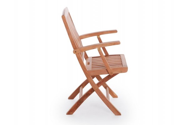 Victory Luxury Folding Chair - With Armrest