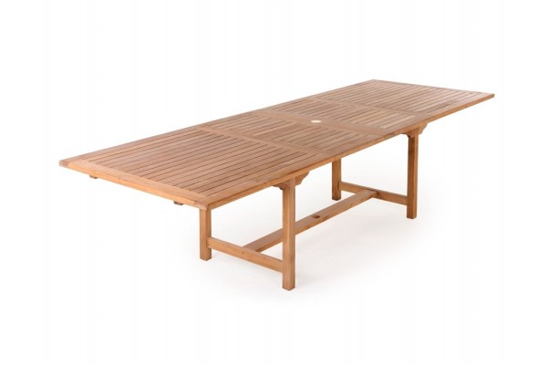 Anna Dobb. Extendable Teak Table -...