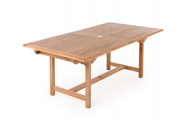 Anna Dobb. Extendable Teak Table -...