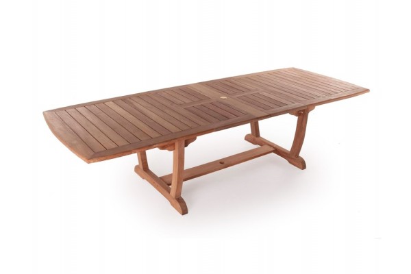 Calais Table with 2 extendable plates - Core Teak