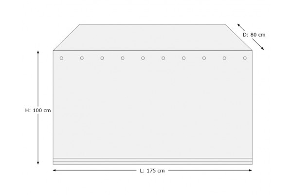 Coatings (175 x 80) for the hind box