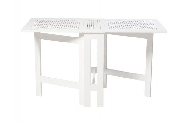 Ibiza WHITE Butterfly Table 65x130 cm