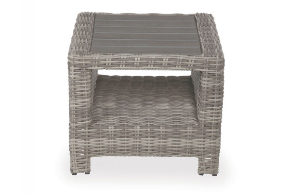 Rio light grey side table