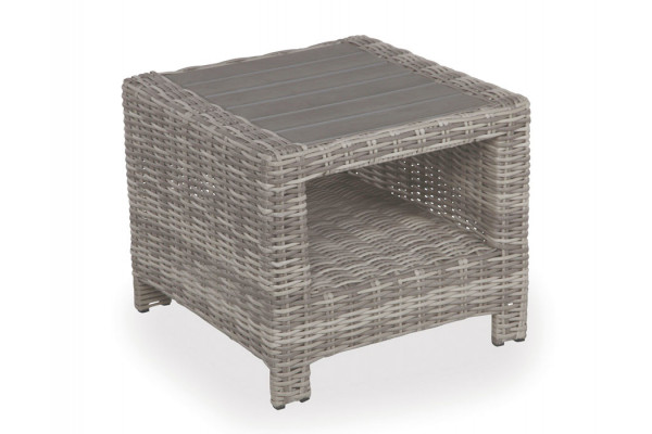 Rio light grey side table