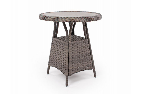 Rio GREY cafe table round 70 cm