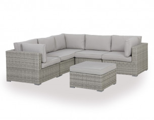 Rio light grey modular sofa...