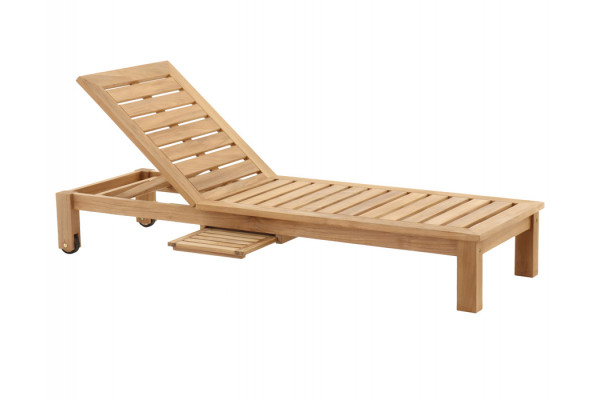 Lydia sunbed - Core Teak