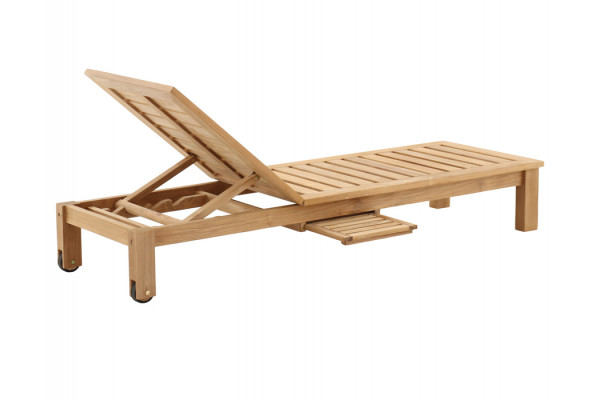 Lydia sunbed - Core Teak