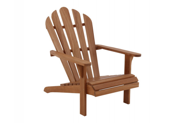 Adirondack chair without stool - Core Teak