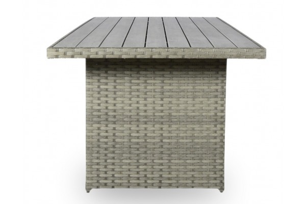 Rio Grey Garden Table - 94 by 210 cm