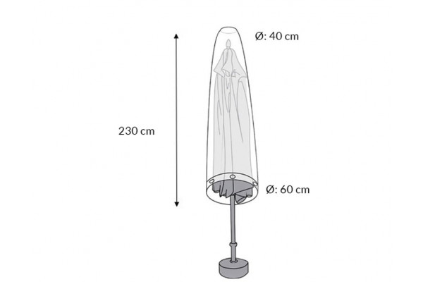 Outfit parasol cover - 230 cm