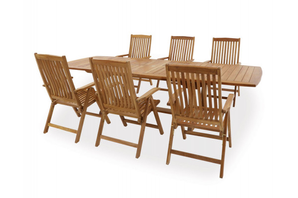 Calais Garden Furniture Set CORE TEAK