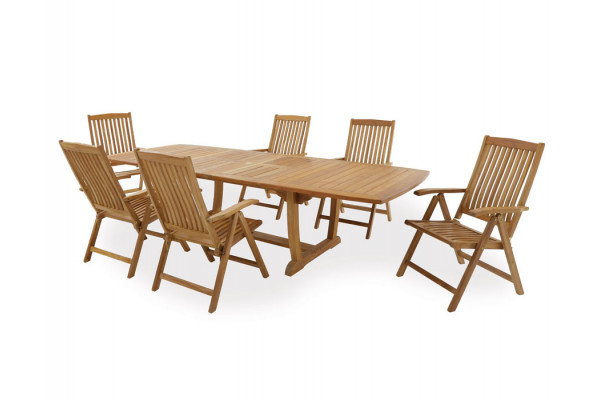 Calais Garden Furniture Set CORE TEAK