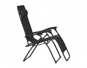 La silla de relajación - Negro