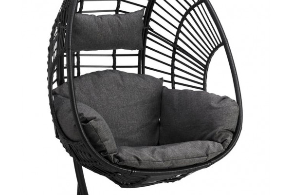 Bovo hanging chair with cushion