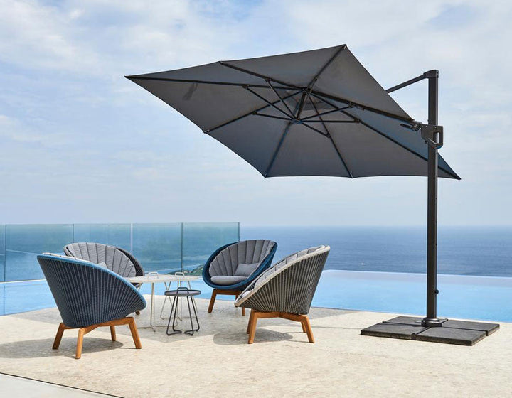Hanging parasols
