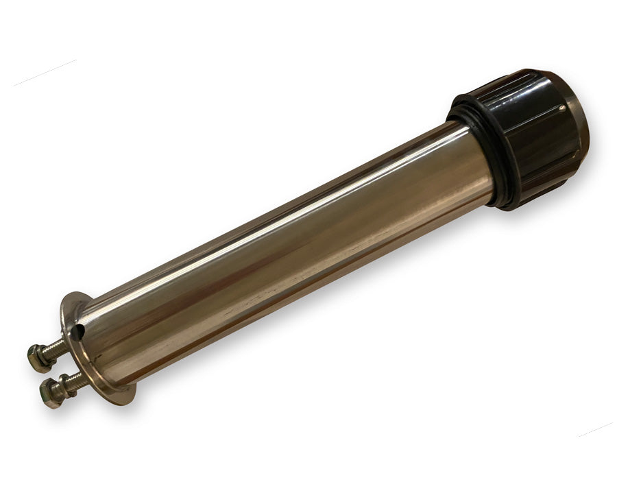 Tube for parasol base w/2 bolts