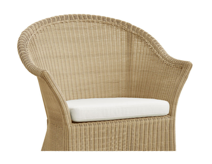 Cane-line Back Cushion WHITE NATTÉ – for Lansing Chair