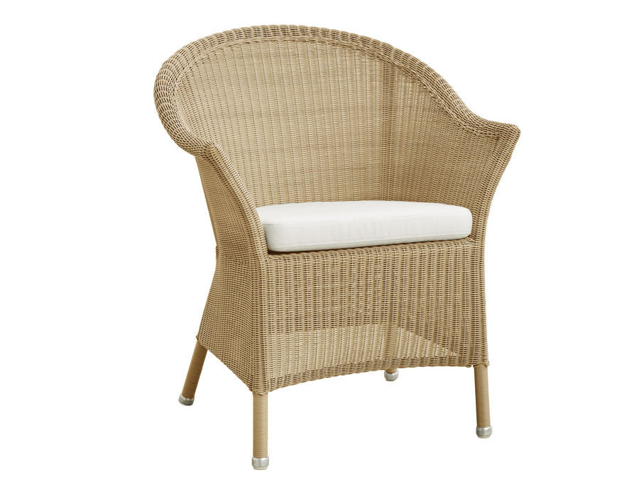 Cane-line Back Cushion WHITE NATTÉ – for Lansing Chair
