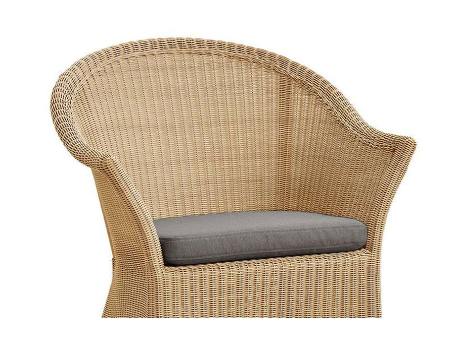 Cane-line Back Cushion WHITE NATTÉ – for Lansing Chair