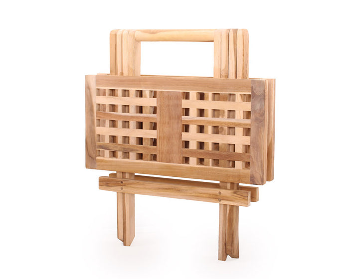 Square Folding Table CLASSIC TEAK – 50x50 cm