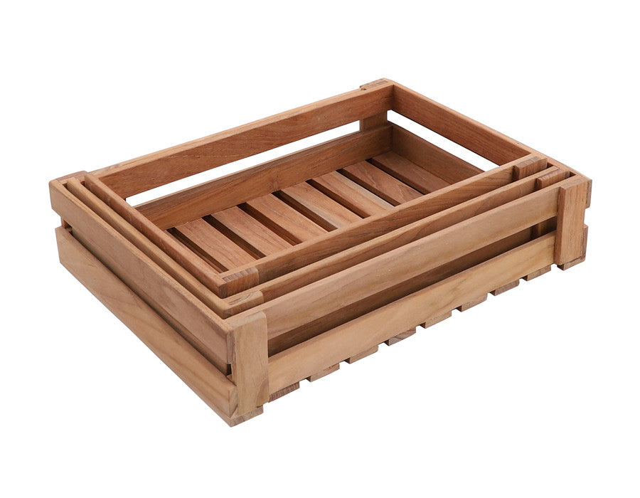 Wooden Decoration Boxes – Set of 3 Pieces