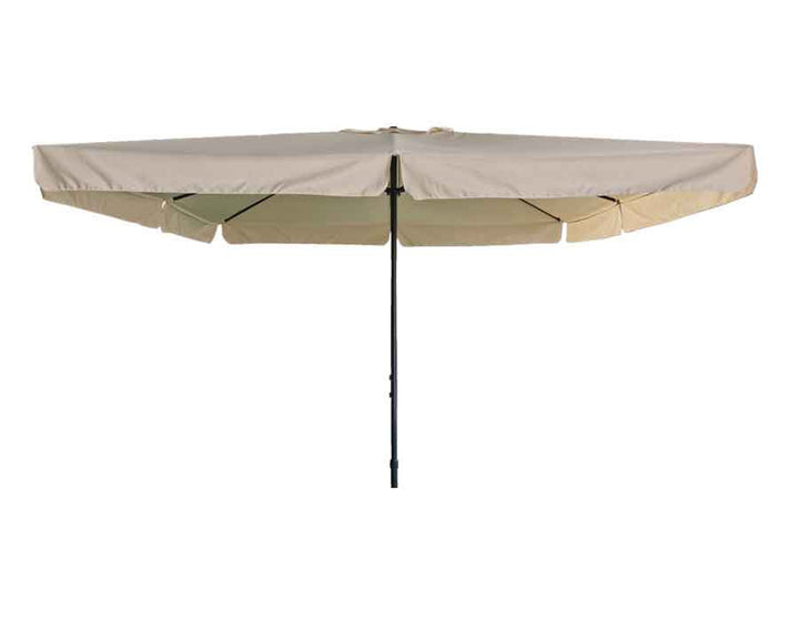 Market Parasol BEIGE – 3.5x3.5 m w/ Cord Pull
