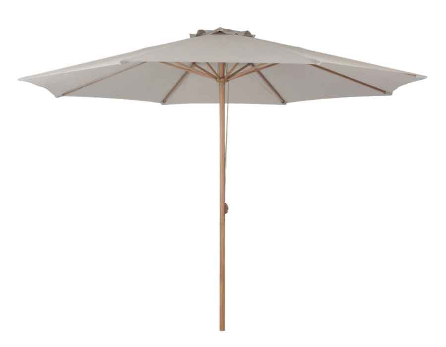 Market Parasol BEIGE – Ø3.5 m